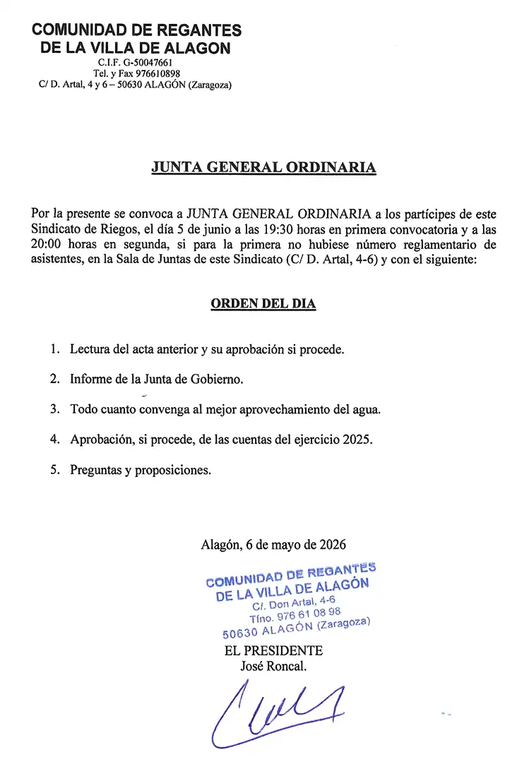 JUNTA-GENERAL